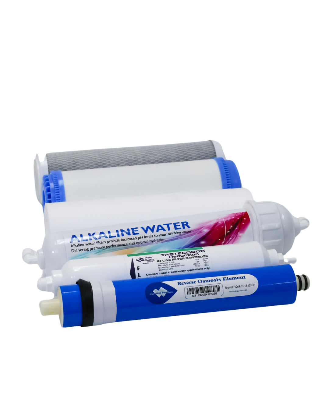 Lifeguard Alkaline Reverse Osmosis Replacement Filter Set (With Membrane) - Image 2
